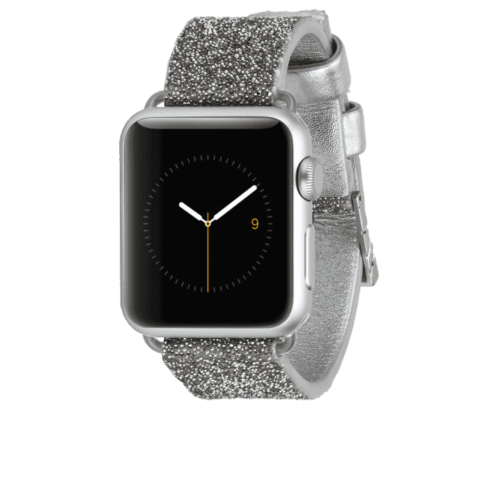 سوار ابل 42 ملم - رمادي وأسود CASEMATE Brilliance Band For Apple Watch 42mm