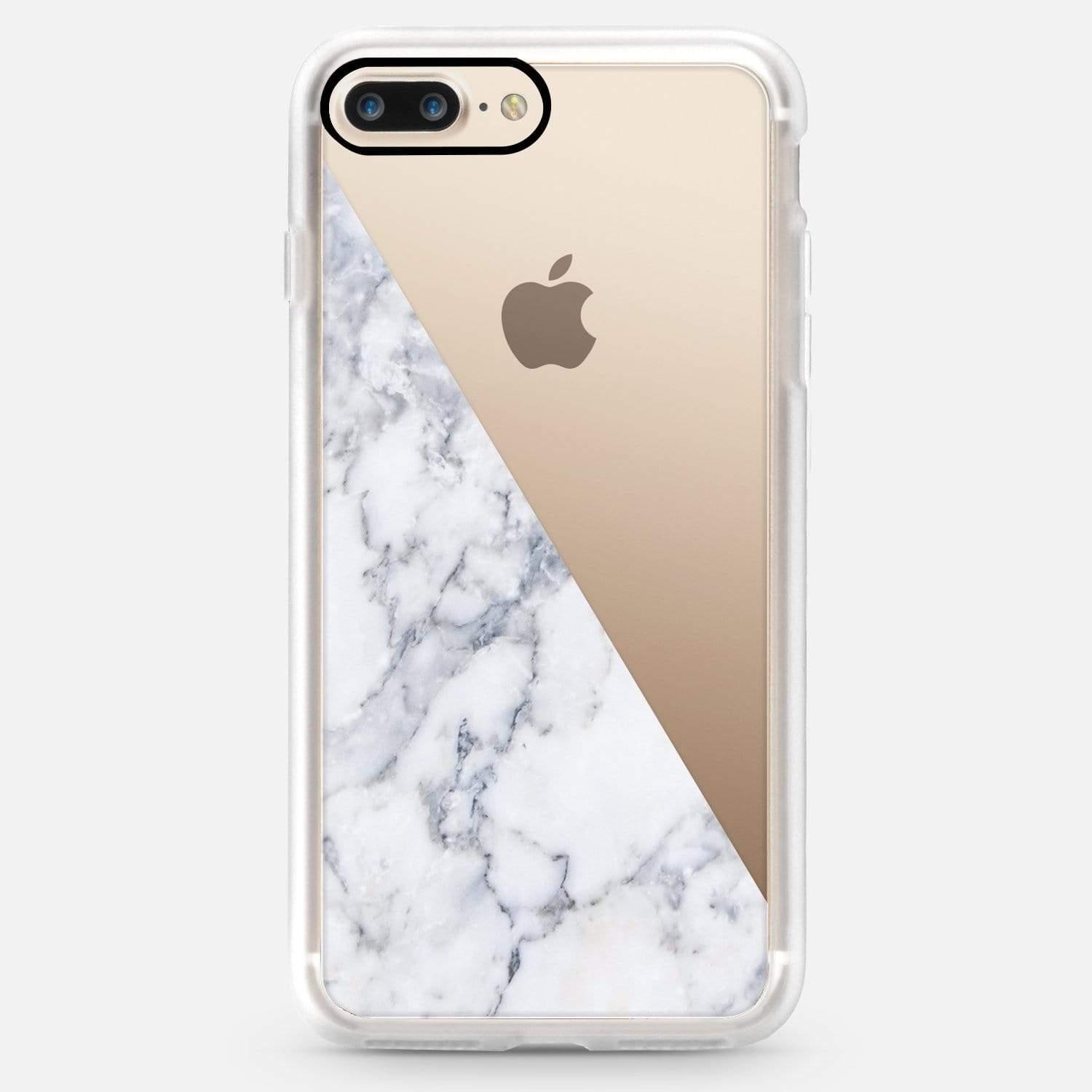 casetify marble side case for iphone 8 7 plus