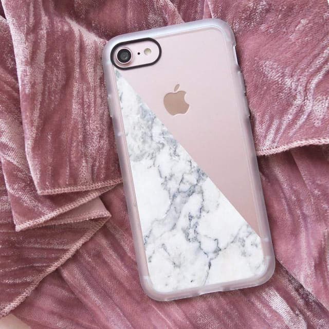 casetify marble side case for iphone 8 7 plus