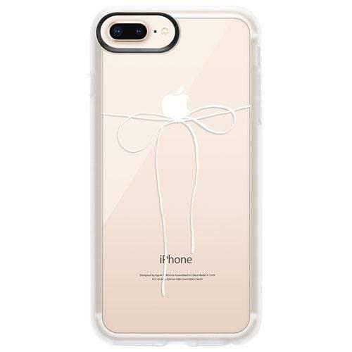 كفر ايفون 7/8 بلس - شفاف CASETIFY - Impact Case Take a Bow For iPhone 8/7 Plus