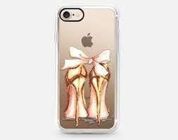 casetify snap case golden heels for iphone 8 7