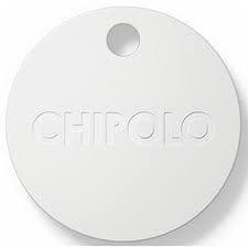 جهاز تتبع عن طريق البلوتوث شيبولو أبيض CHIPOLO Classic Bluetooth Item Tracker