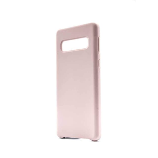 كفر جوال سامسونج اس 10 بلس سيليكون لون وردي من ديفيا  devia nature series silicone case for samsung galaxy s10 plus pink