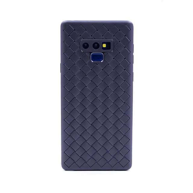 devia woven pattern design soft case for samsung galaxy note 9 black