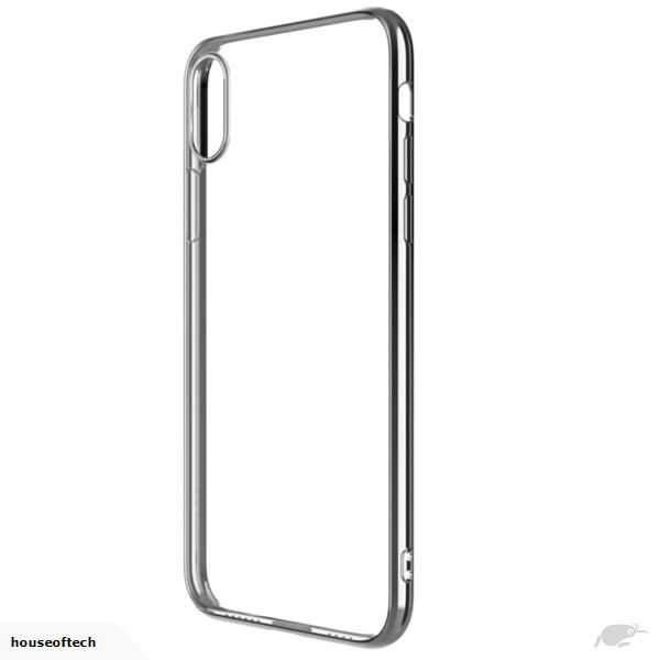 devia glimmer series case for iphone xs max silver