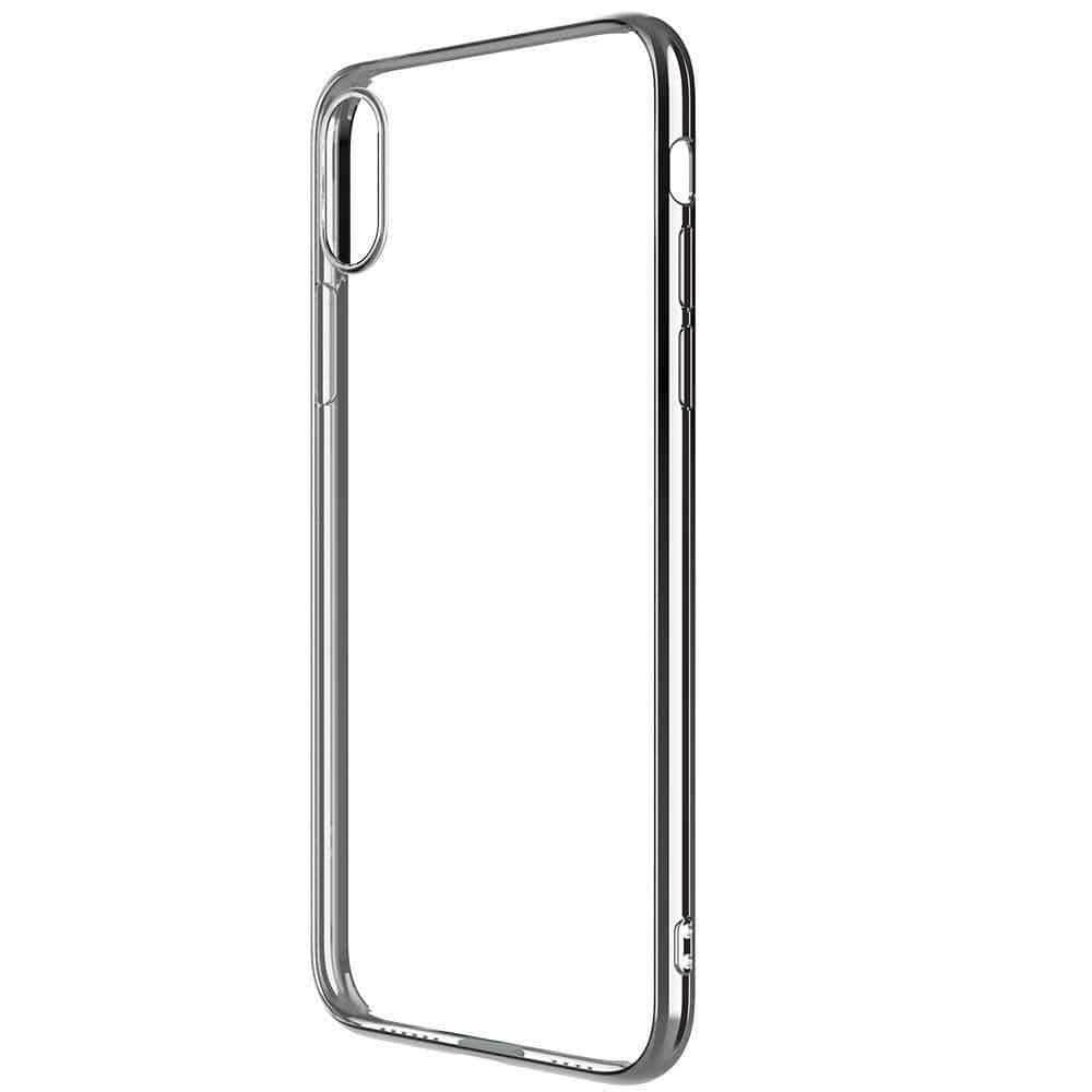 devia glimmer series case for iphone xr silver