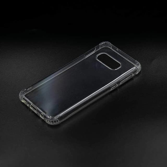 devia shockproof tpu case for samsung galaxy s10e crystal clear