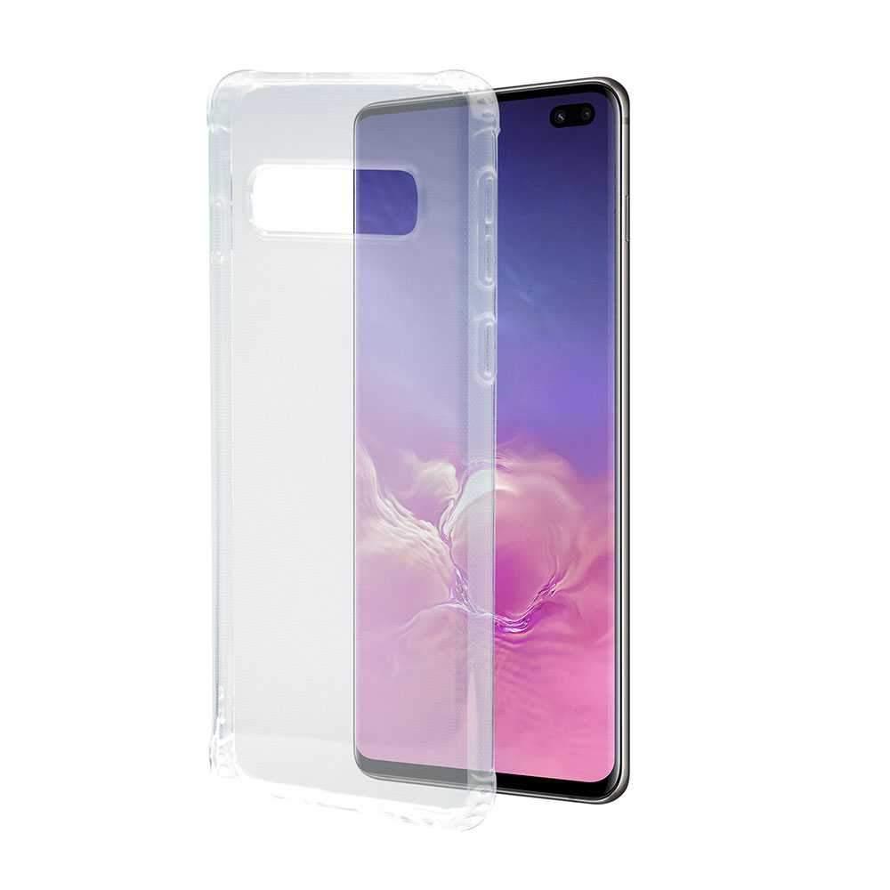 devia shockproof tpu case for samsung galaxy s10 plus crystal clear