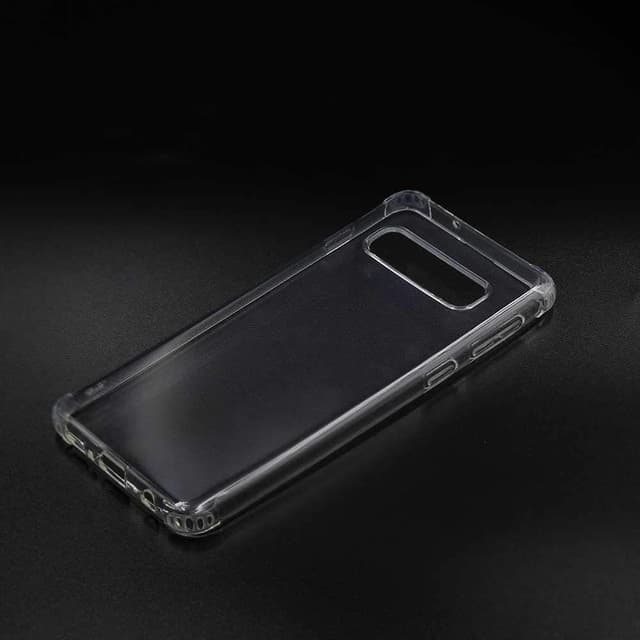 devia shockproof tpu case for samsung galaxy s10 plus crystal clear