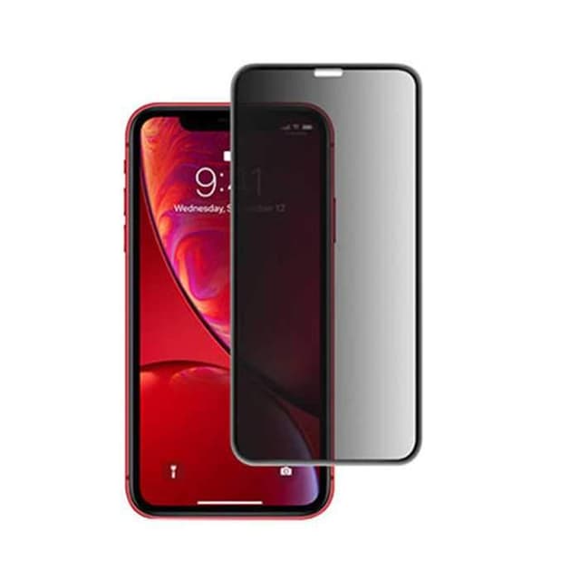 شاشة حماية شاشة الملاقيف ثري دي كاملة لجوال ايفون اكس آر من ديفيا 10 قطع  Devia Real Series 3D Full Screen Privacy Tempered Glass for iPhone Xr 