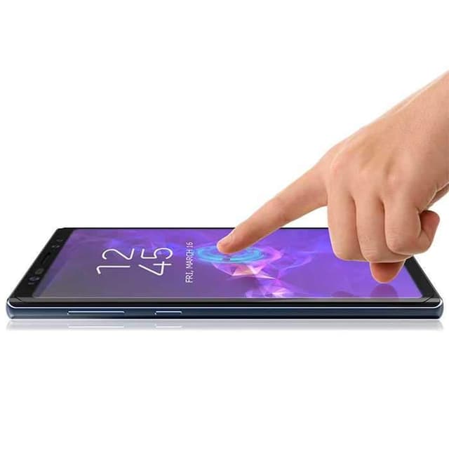 devia 3d curved tempered glass seamless full for samsung galaxy note 9 black