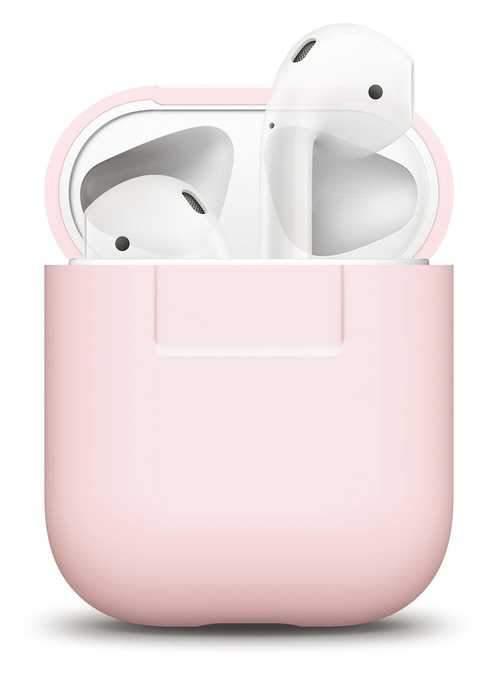 elago airpods silicone case pink