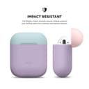 غطاء مطاطي مميز لسماعات آبل بنفسجي & أزرق