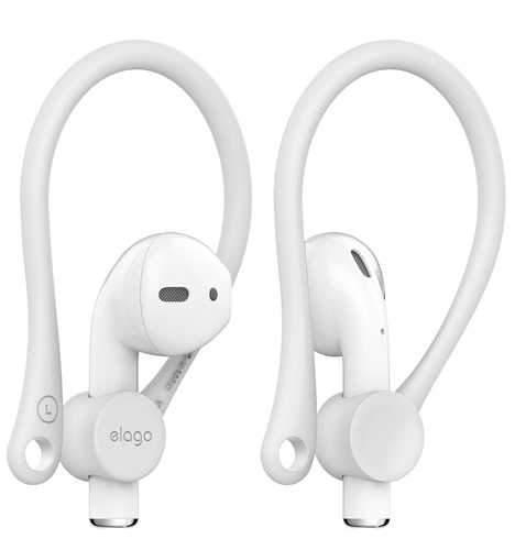 elago earhook for apple airpods white