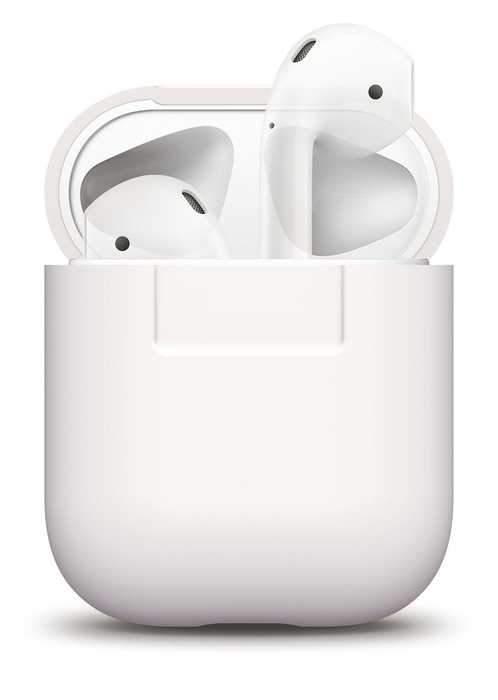 elago airpods silicone case white