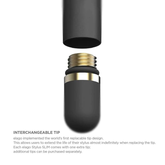 Elago Slim Stylus Pen - Black