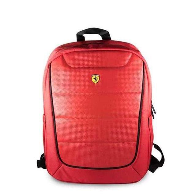 حقيبة الظهر العصرية لللاب توب 15 بوصة من فيراري - لون أحمر - SW1hZ2U6MjA2NDY=