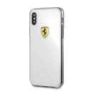 ferrari shockproof hard case for apple iphone x transparent