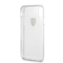 ferrari shockproof hard case for apple iphone x transparent