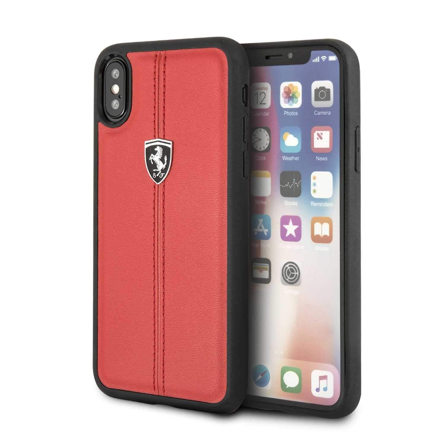 ferrari heritage hard case for iphone x red