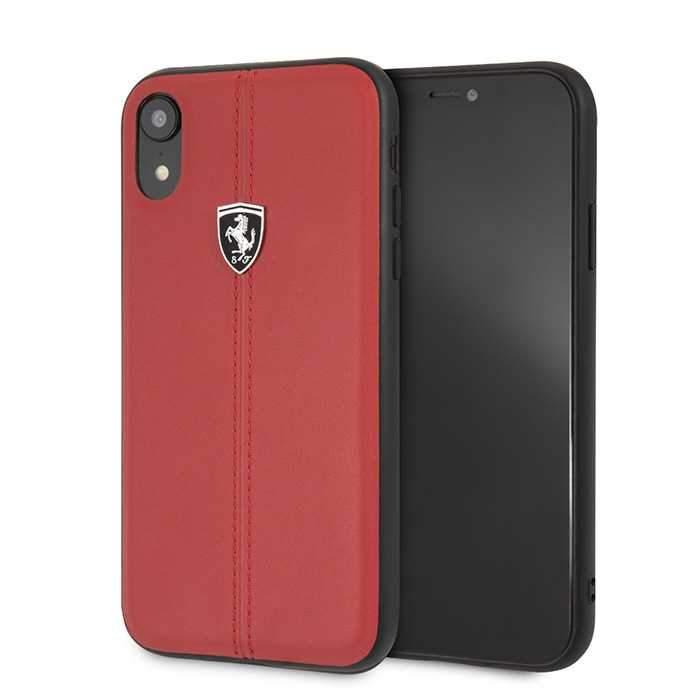 ferrari heritage hard case for iphone xr red