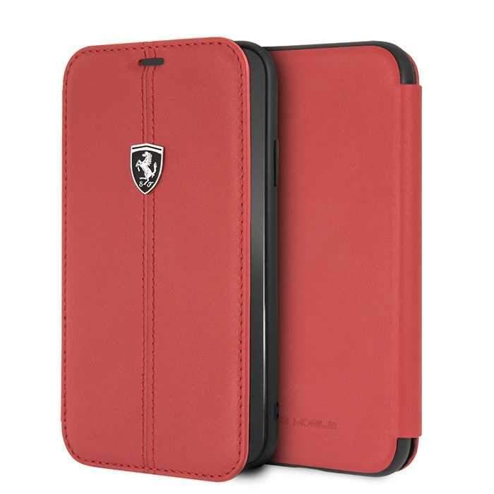 ferrari heritage book type case iphone red