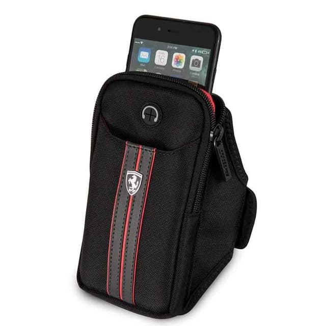 حامل الهاتف من فيراري - ربطة الذراع الرياضية - ألوان أسود وأحمر