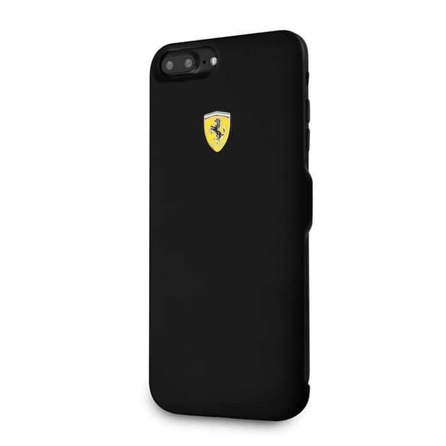 كفر مدمج مع باور بانك لجهاز آيفون 7 Plus و 8 Plus - أسود