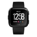 fitbit versa fitness wristband with heart rate tracker black sl