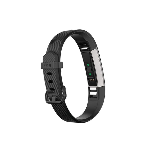 Fitbit Alta Hr Fitness Wristband With Heart Rate Tracker - Black ( L )