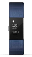 fitbit charge 2 fitness wristband with heart rate tracker blue s