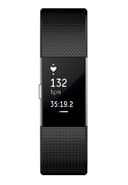 fitbit charge 2 fitness wristband with heart rate tracker black l