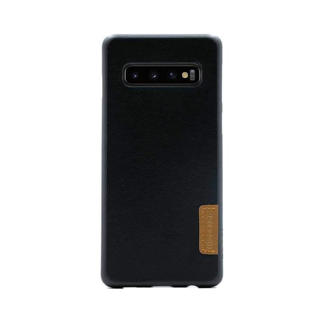 كفر جوال سامسونج اس 10 بلس جلد صناعي من فيرراري G-Case Dark Series Back Case for Samsung S10 Plus