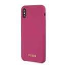 Guess Silicone Case For Apple Iphone X - Pink