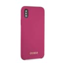 Guess Silicone Case For Apple Iphone X - Pink