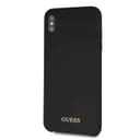 Guess Silicone Case For Apple Iphone Xs Max - Black
