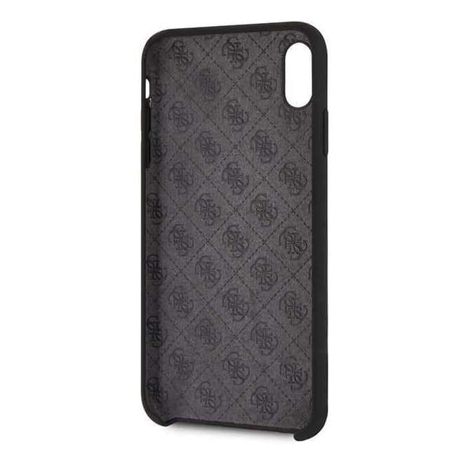 Guess Silicone Case For Apple Iphone Xs Max - Black