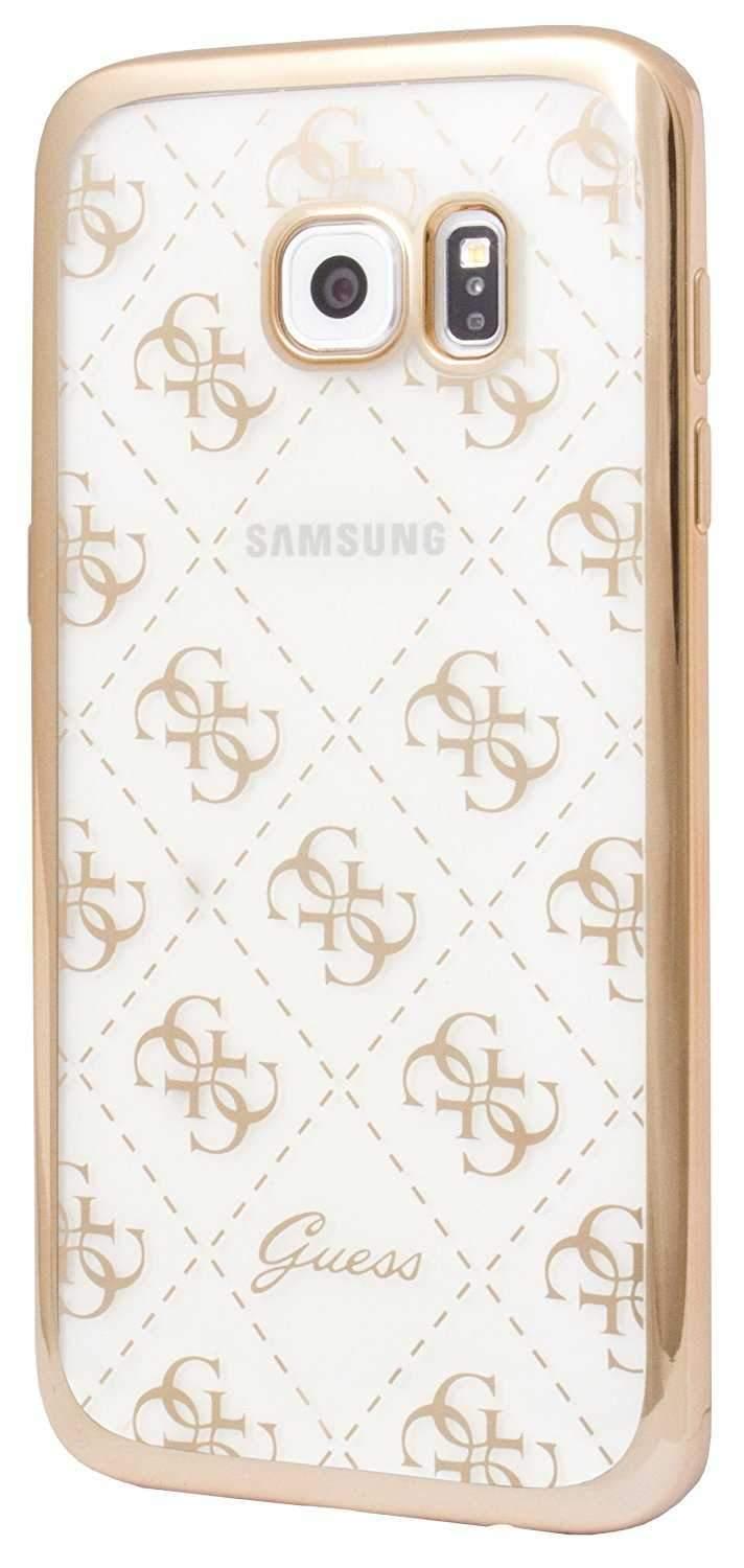 Guess 4G Transparent TPU Case for Galaxy S8 - Rose Gold