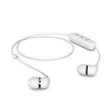 happy plugs in ear wireless headphone white