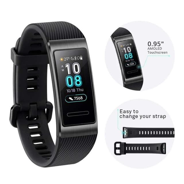 huawei band 3 pro built in gps black