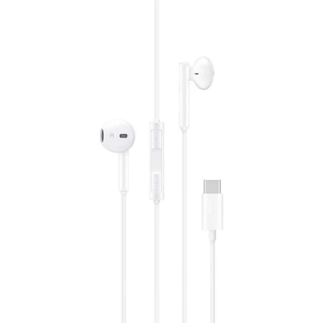 سماعات هواوي سلك أبيض Huawei White Type c Earphones
