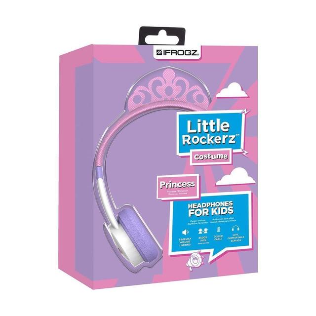 سماعات هيدفون للأطفال IFROGZ Little Rockers Costume Headphones Princess - SW1hZ2U6MjU4Mzg=