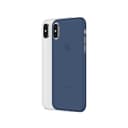 كفر ايفون - أزرق وأبيض INCIPIO Feather Light 2 Pack Frost Navy