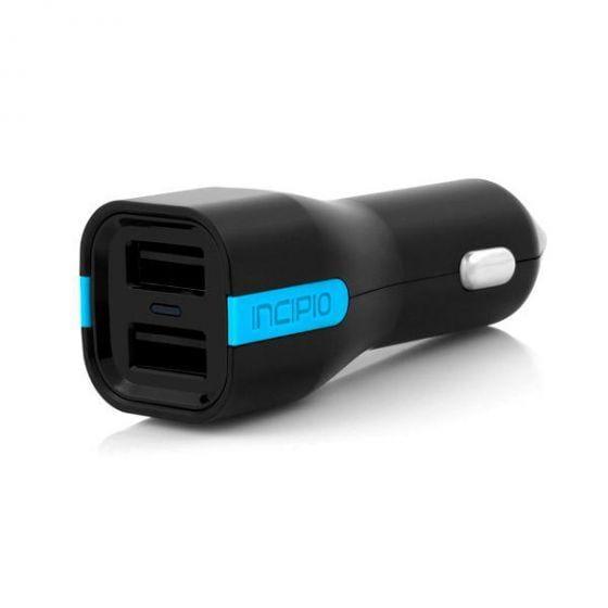 incipio car charger high speed dual port usb 4 8a