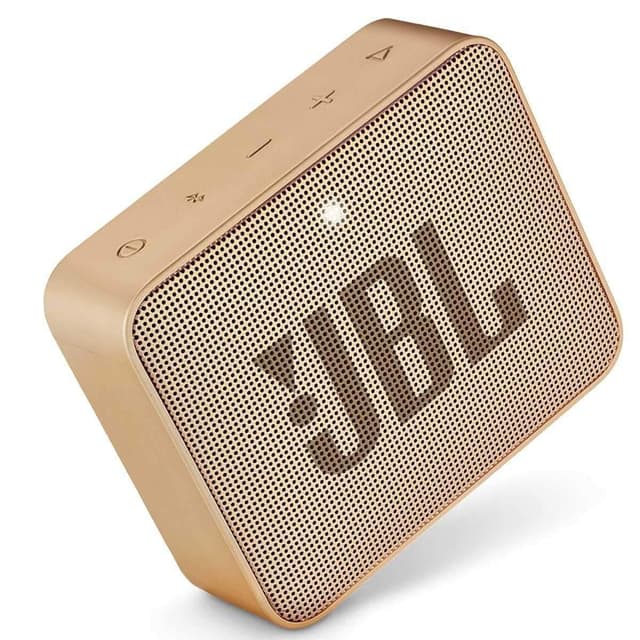 jbl go 2 portable wireless speaker champagne gold