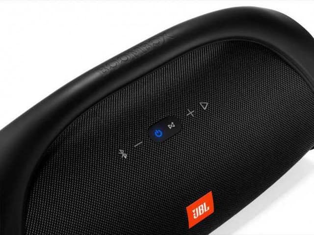 jbl boombox portable bluetooth speaker black