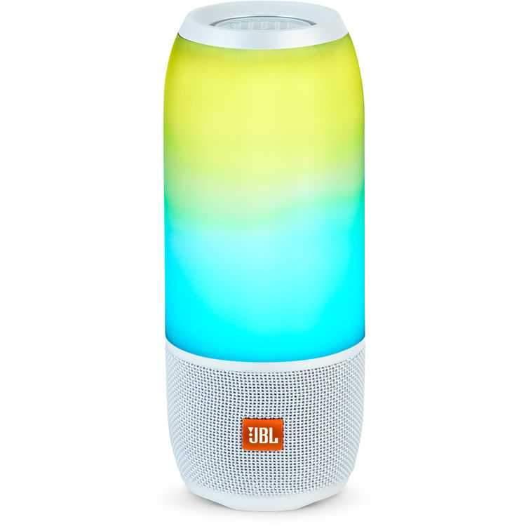 jbl pulse 3 portable wireless speaker white