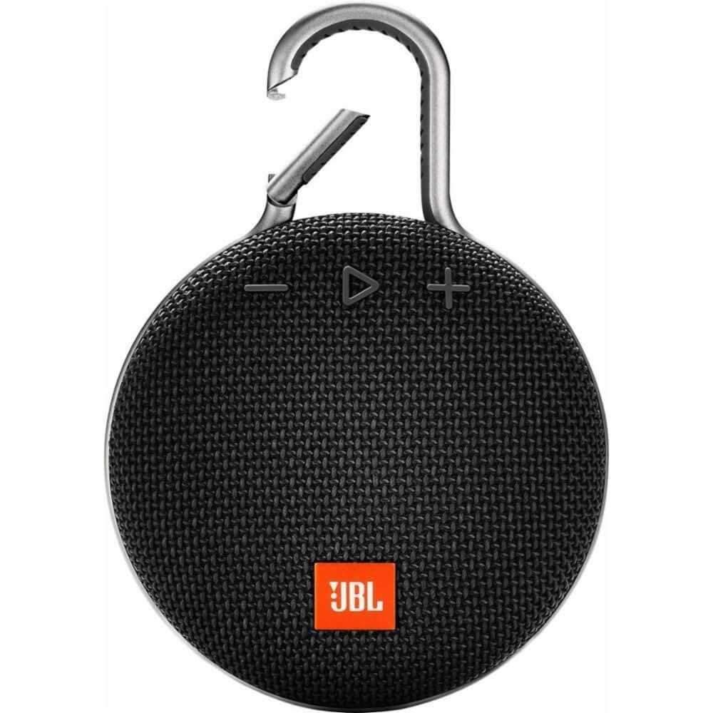 jbl clip 3 portable wireless speaker black