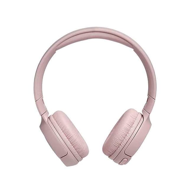 jbl t500 wireless on ear headphones with mic pink