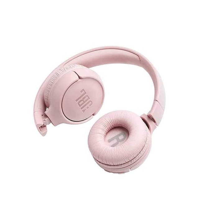 jbl t500 wireless on ear headphones with mic pink